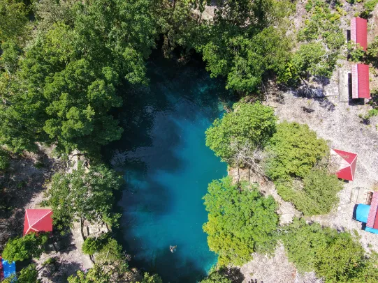 Napabale Lake on Muna Island